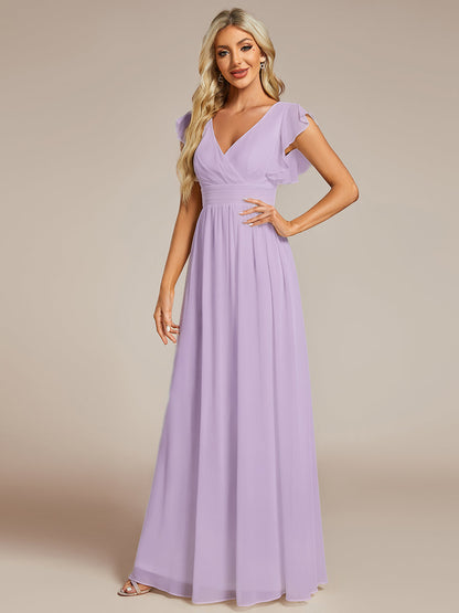 LILYANA™ | Vestido de Dama de Honor en Gasa Elegante