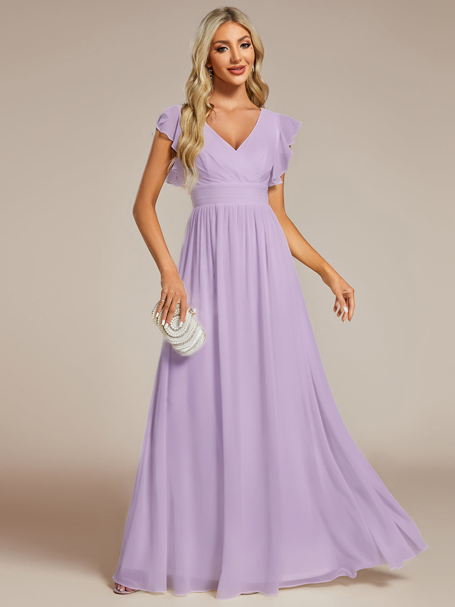 LILYANA™ | Vestido de Dama de Honor en Gasa Elegante