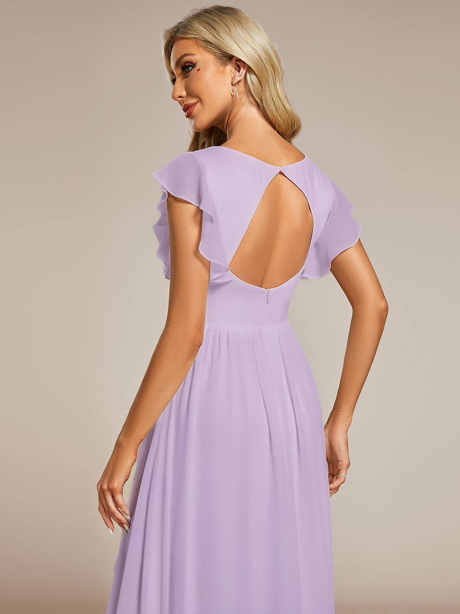 LILYANA™ | Vestido de Dama de Honor en Gasa Elegante
