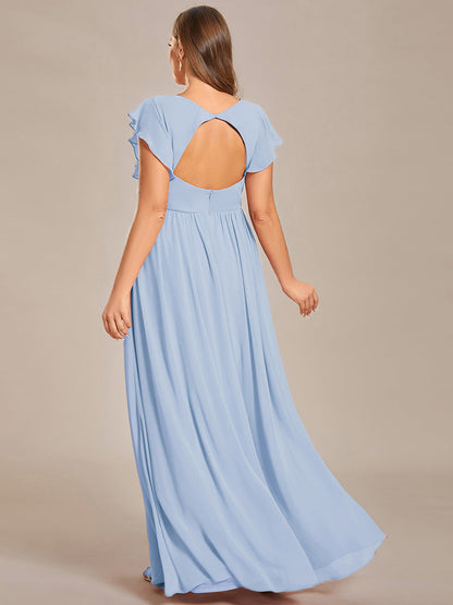 LILYANA™ | Vestido de Dama de Honor en Gasa Elegante