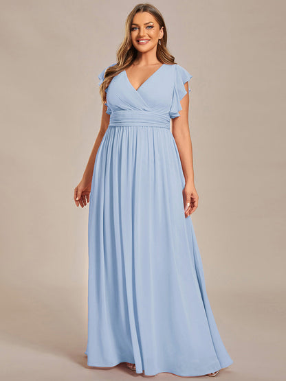 LILYANA™ | Vestido de Dama de Honor en Gasa Elegante