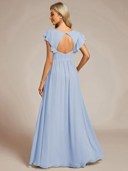 LILYANA™ | Vestido de Dama de Honor en Gasa Elegante