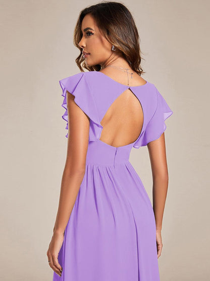 LILYANA™ | Vestido de Dama de Honor en Gasa Elegante