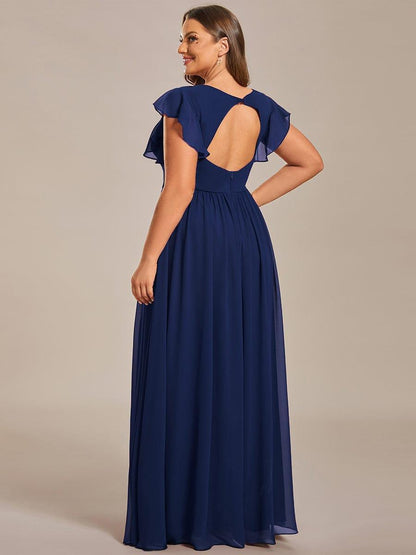 LILYANA™ | Vestido de Dama de Honor en Gasa Elegante