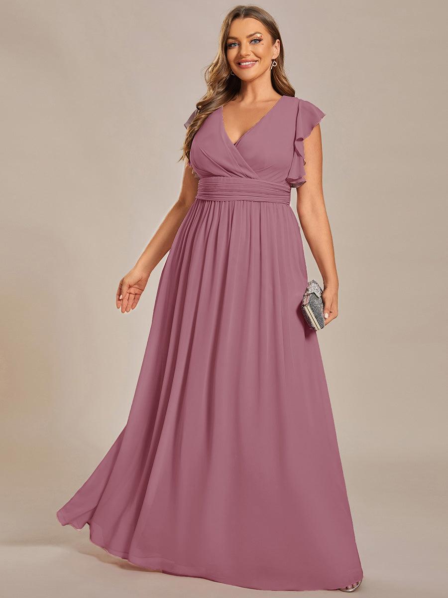 LILYANA™ | Vestido de Dama de Honor en Gasa Elegante