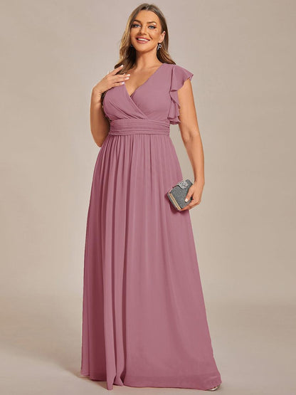 LILYANA™ | Vestido de Dama de Honor en Gasa Elegante