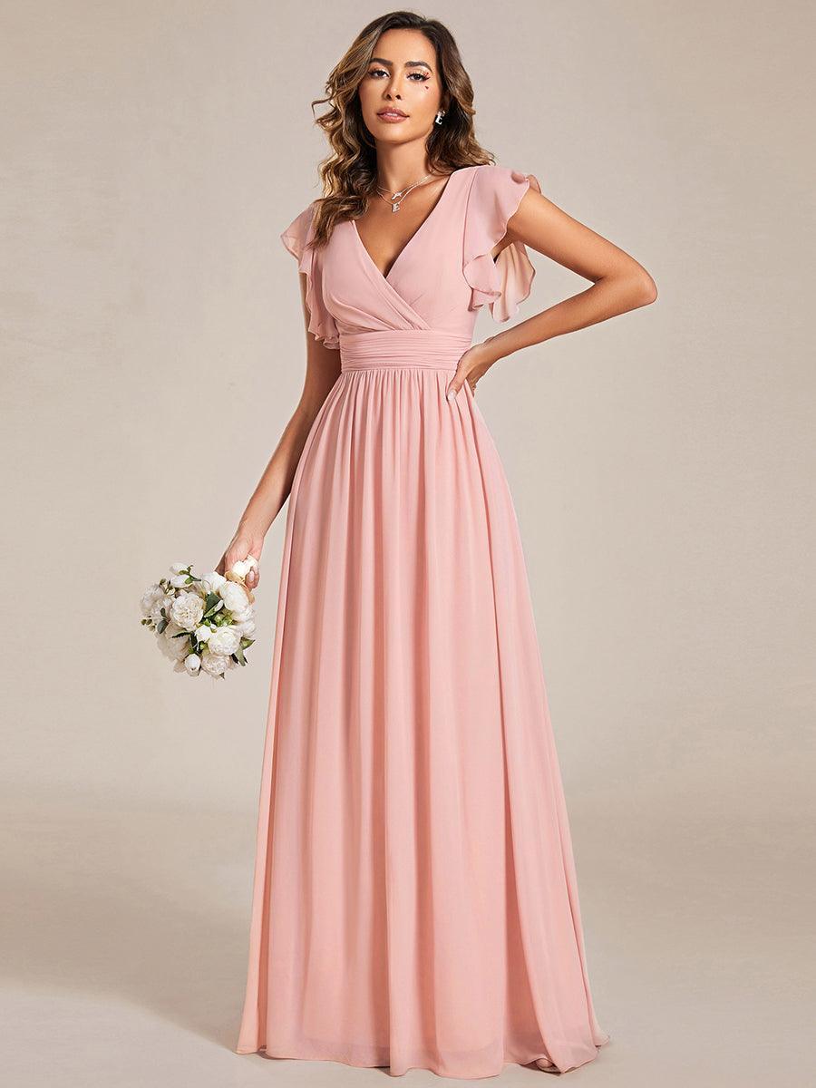 LILYANA™ | Vestido de Dama de Honor en Gasa Elegante