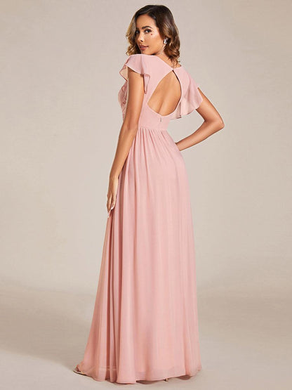 LILYANA™ | Vestido de Dama de Honor en Gasa Elegante