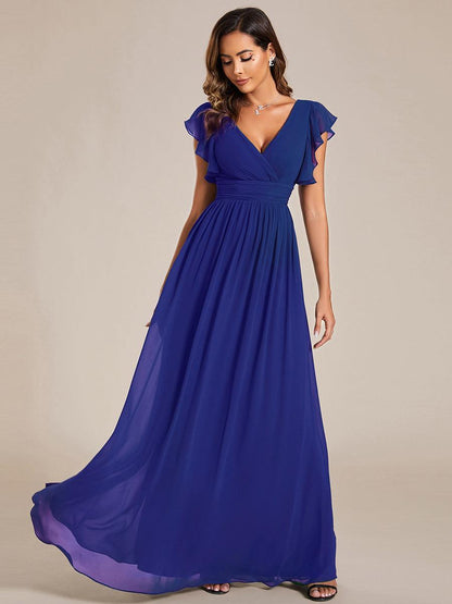 LILYANA™ | Vestido de Dama de Honor en Gasa Elegante
