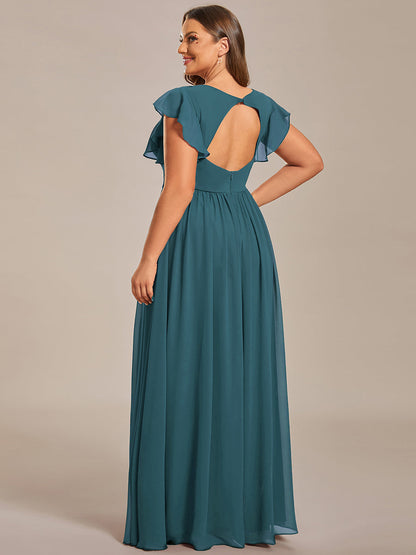 LILYANA™ | Vestido de Dama de Honor en Gasa Elegante