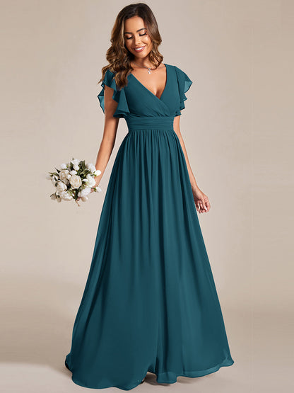 LILYANA™ | Vestido de Dama de Honor en Gasa Elegante