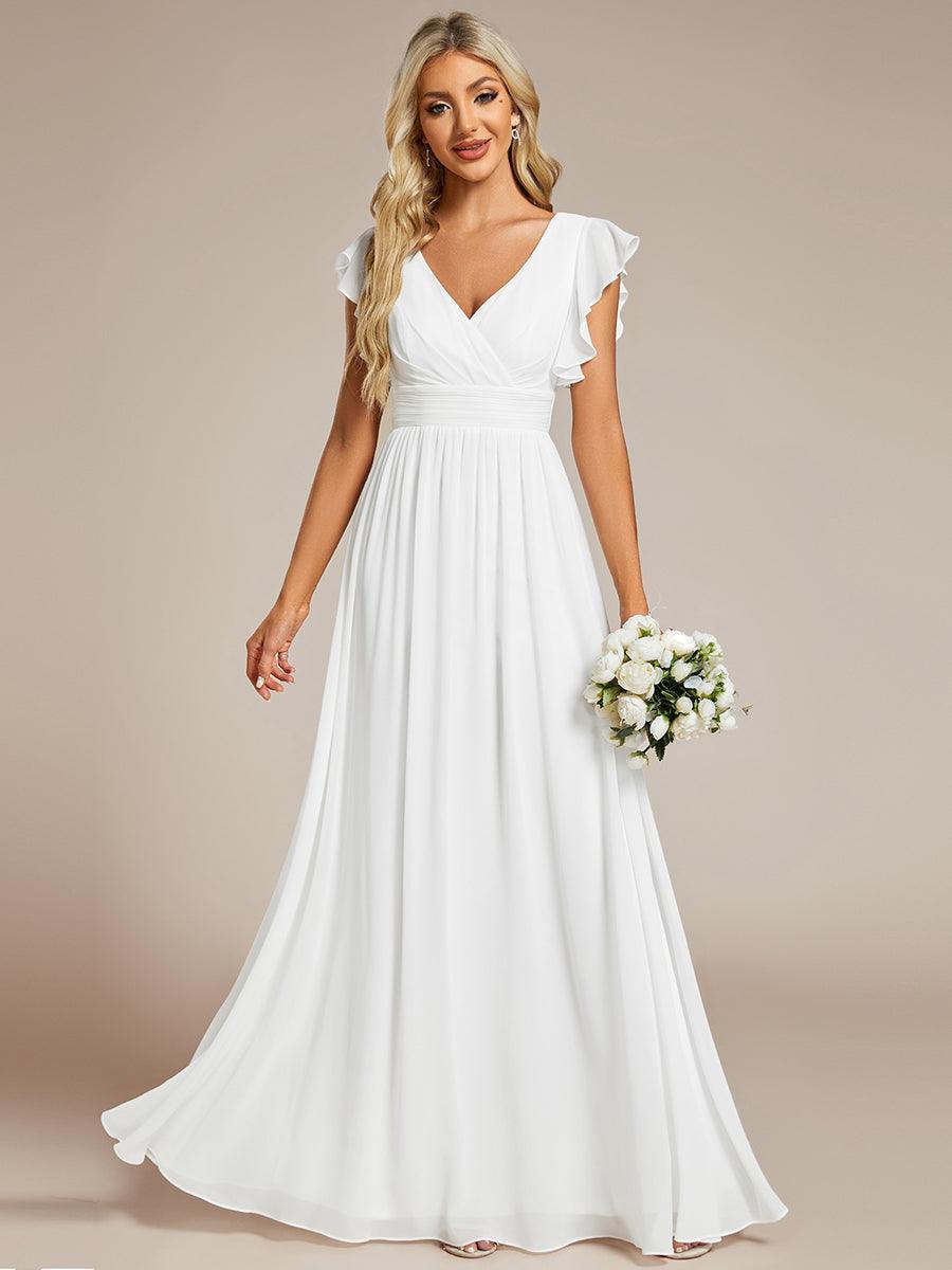 LILYANA™ | Vestido de Dama de Honor en Gasa Elegante