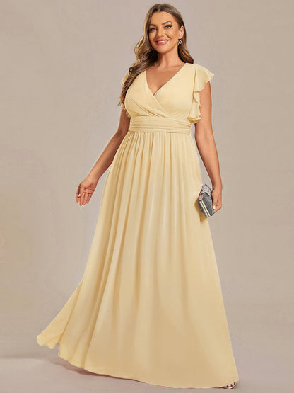 LILYANA™ | Vestido de Dama de Honor en Gasa Elegante