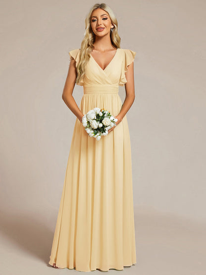 LILYANA™ | Vestido de Dama de Honor en Gasa Elegante