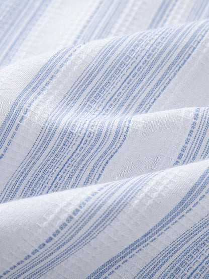 DIEGO | Conjunto Camisa de Rayas y Pantalón de Lino