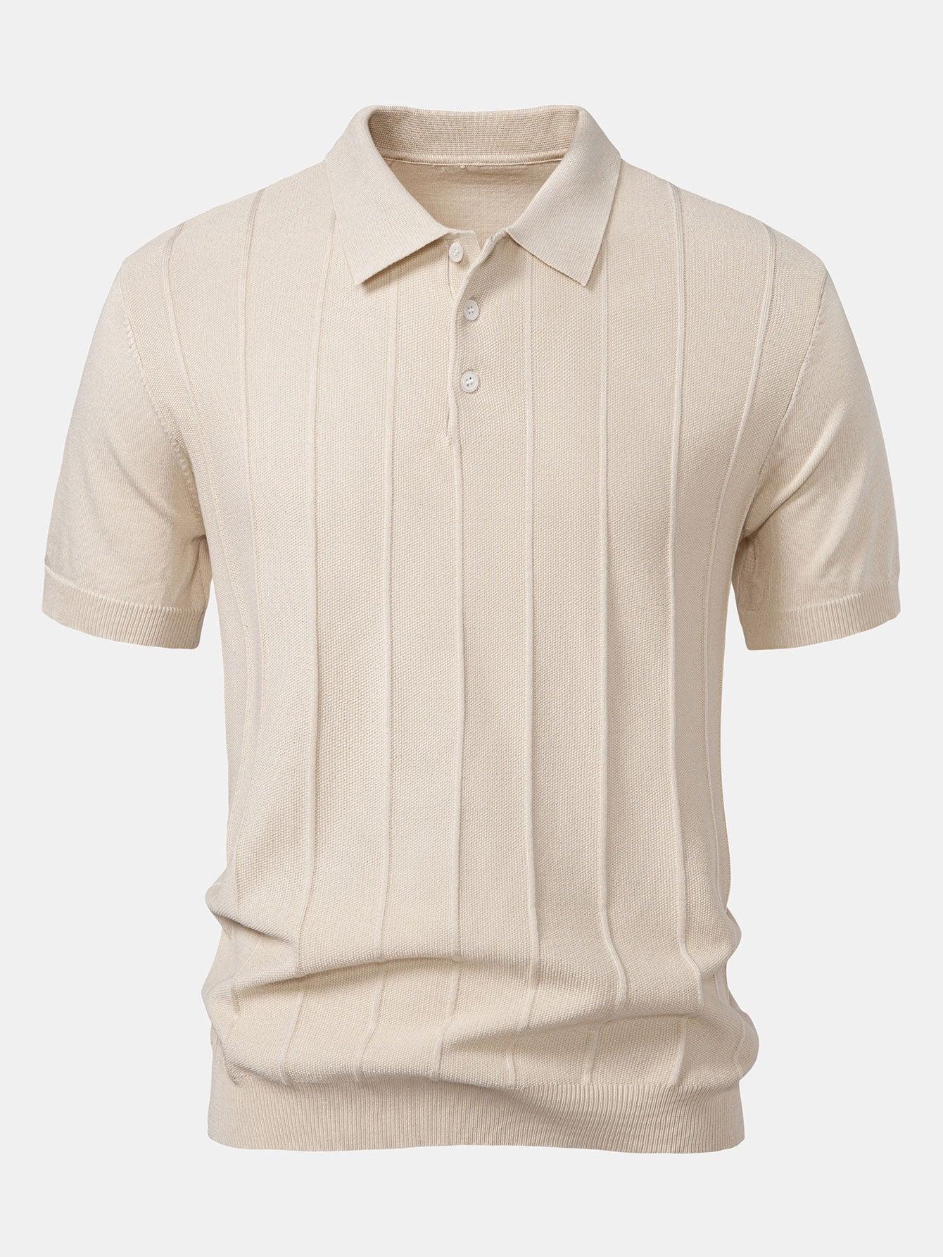 ENZO | Conjunto Polo Jacquard y Pantalón Recto