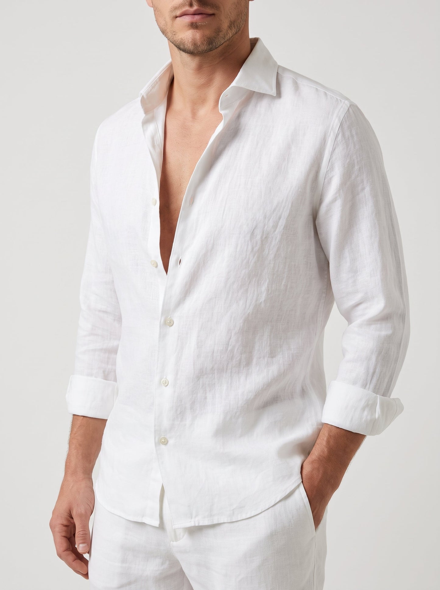 LUCA | Camisa Lino elegante