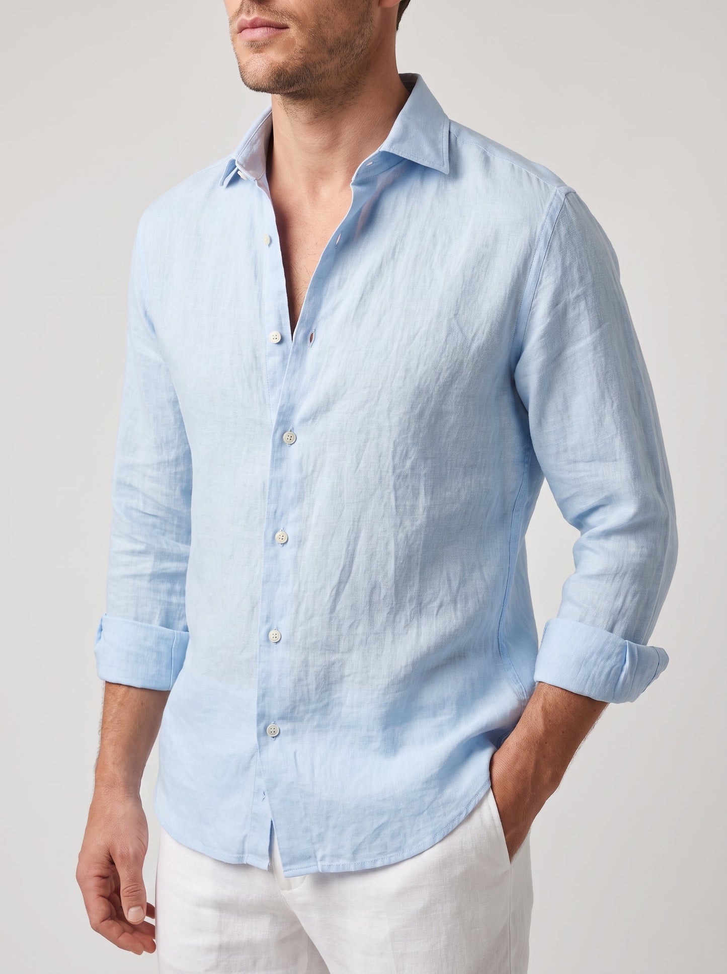 LUCA | Camisa Lino elegante