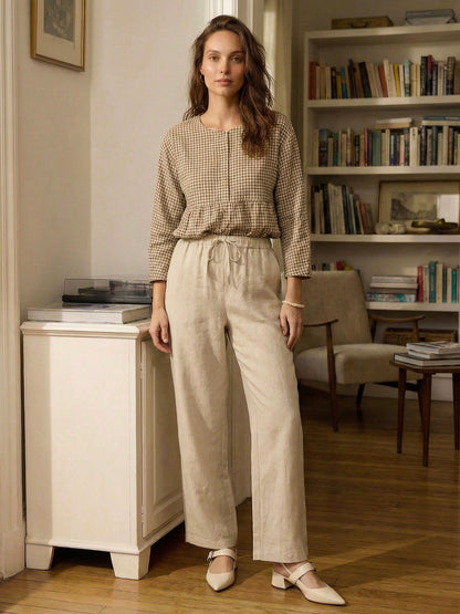 Pantaloni Lyon™ | Lino 100%