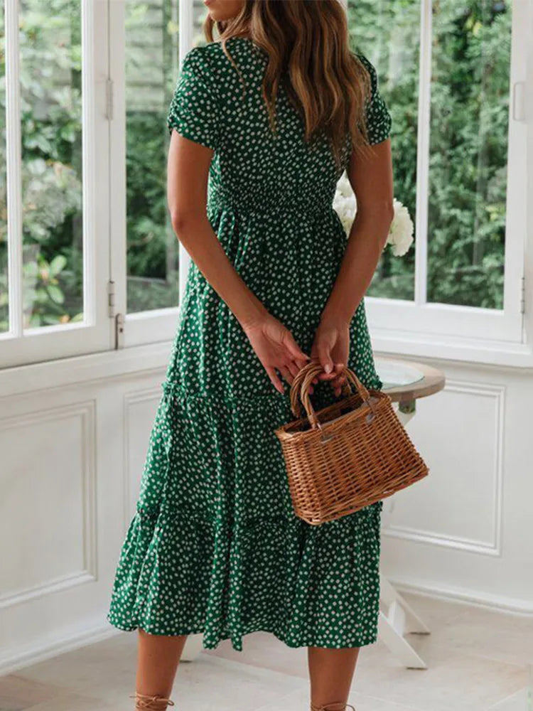 CELIA | vestido de Verano fresco vintage