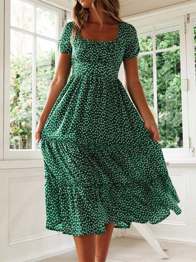 CELIA | vestido de Verano fresco vintage