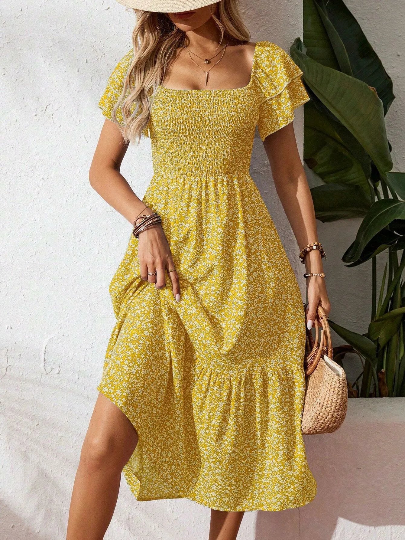 AITANA | Vestido Maxi Floral