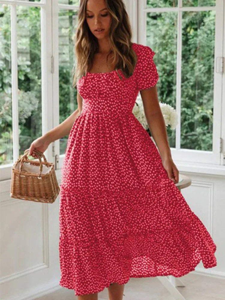 CELIA | vestido de Verano fresco vintage
