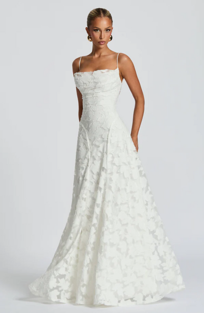 GIORGIA | Vestido Maxi de Encaje Elegante