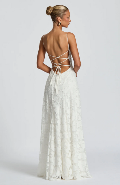 GIORGIA | Vestido Maxi de Encaje Elegante