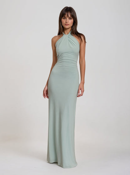 JANA | Vestido maxi halter