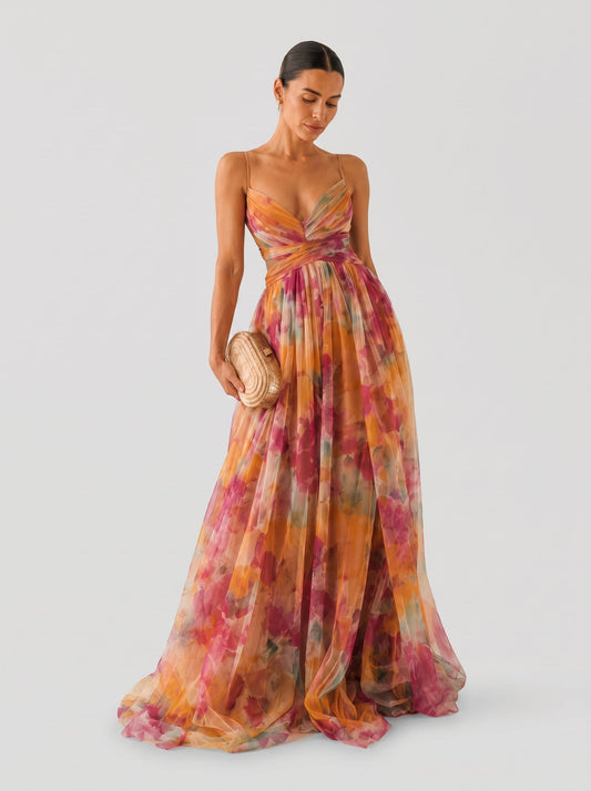 GISELLE | Vestido verano floral fresco
