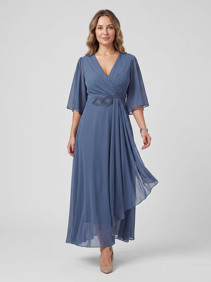 ELMA | Vestido midi elegante fluido