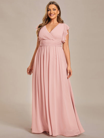 LILYANA™ | Vestido de Dama de Honor en Gasa Elegante