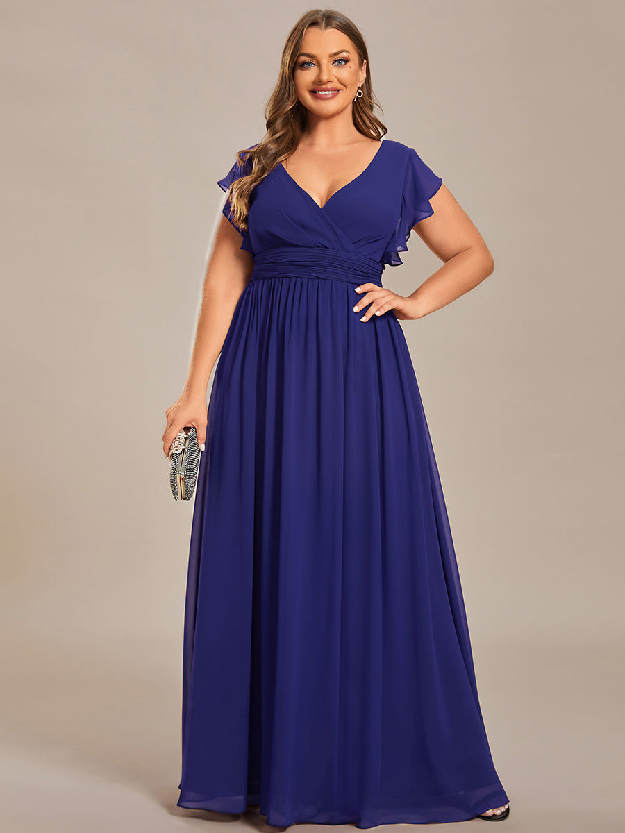 LILYANA™ | Vestido de Dama de Honor en Gasa Elegante