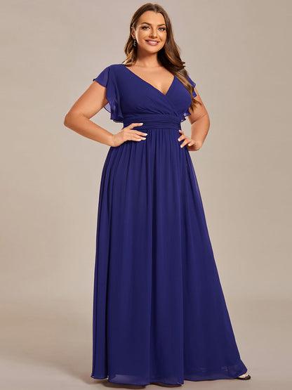 LILYANA™ | Vestido de Dama de Honor en Gasa Elegante