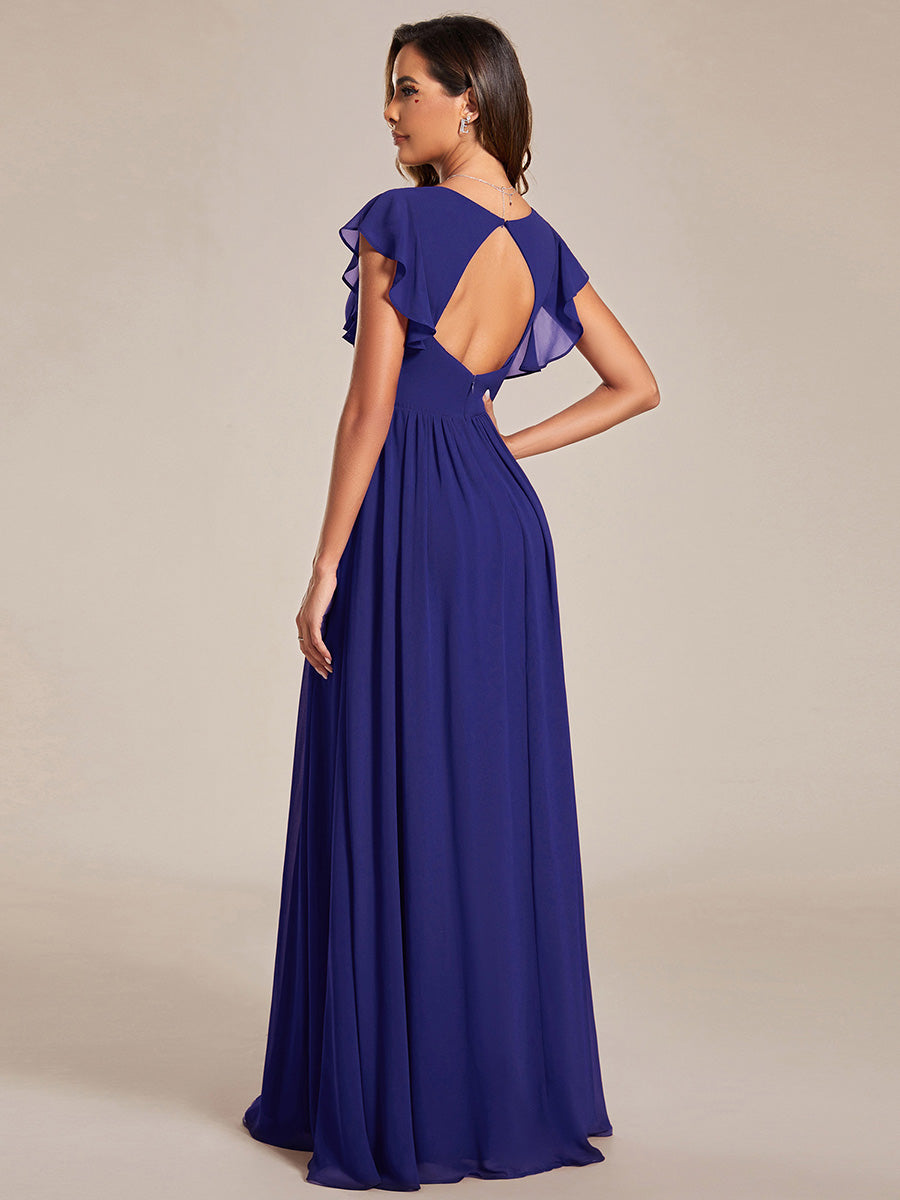 LILYANA™ | Vestido de Dama de Honor en Gasa Elegante