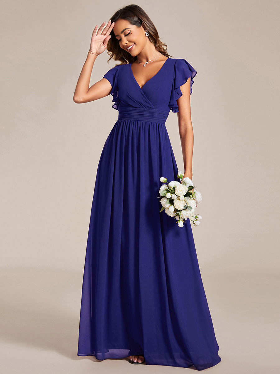 LILYANA™ | Vestido de Dama de Honor en Gasa Elegante