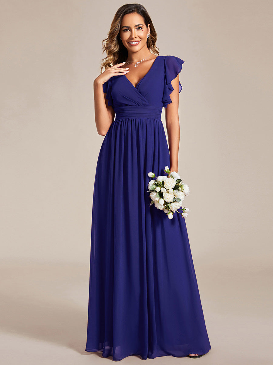 LILYANA™ | Vestido de Dama de Honor en Gasa Elegante