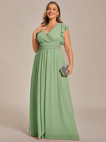 LILYANA™ | Vestido de Dama de Honor en Gasa Elegante