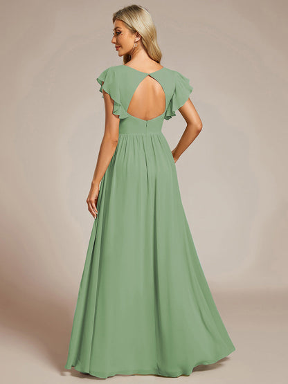 LILYANA™ | Vestido de Dama de Honor en Gasa Elegante
